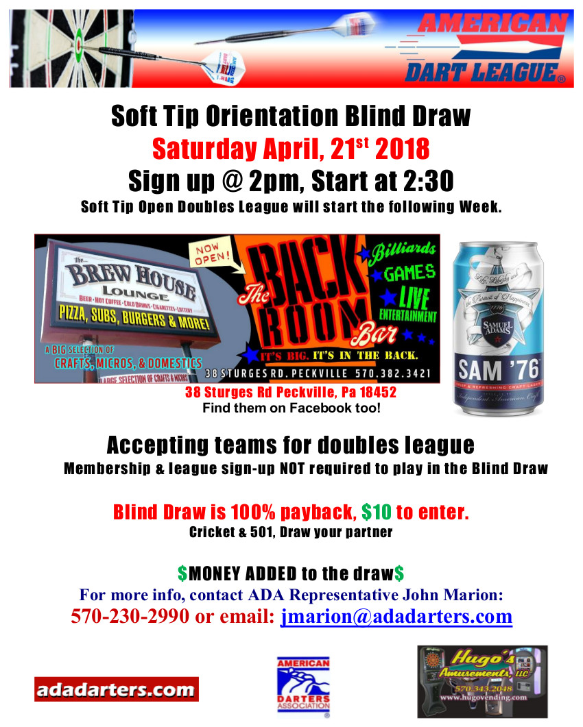 ADL Orientation Tournament Flyer Brew House 4 21 18