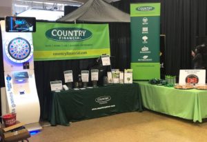 Country Financial Booth