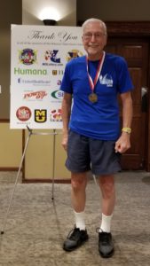 2018 Senior State Games Bronze Medal Ed True