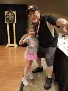 2018 Senior State Games Vivian With Medal Finisher George Ruh