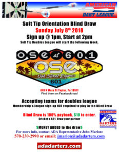 ADL Orientation Tournament Flyer Oak St Express 7 8 2018