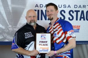 1st Place Saturday Men's Open Doubles Daniel Hawkins & Ryah Hilliker