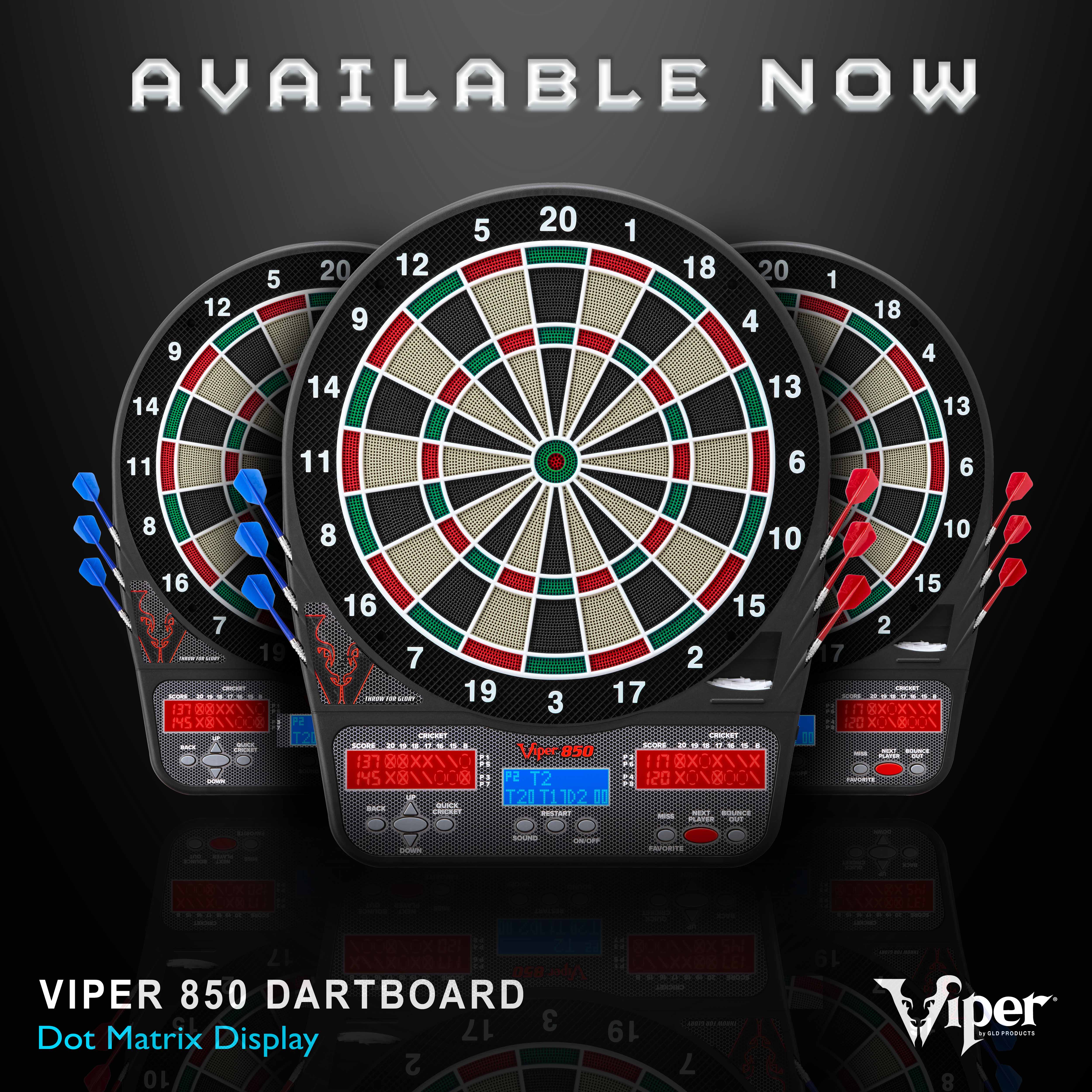 Viper 850 Electronic Dart Board ADA The American Darters Association