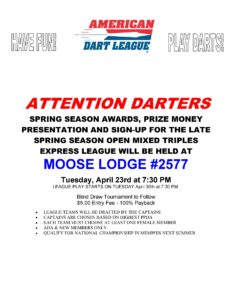 MOOSE 2577 SIGN UP FLYER SP19