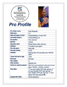 2020 ADA Pro Profile Form JP Fitzgerald