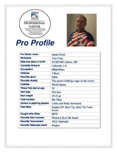 2020 ADA Pro Profile Form Jamie Crowl