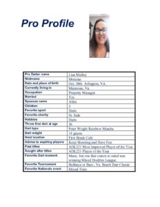 2020 ADA Pro Profile Form Lisa Mulloy