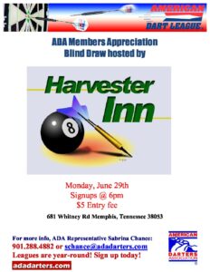 June 29th ADA Harvester Members